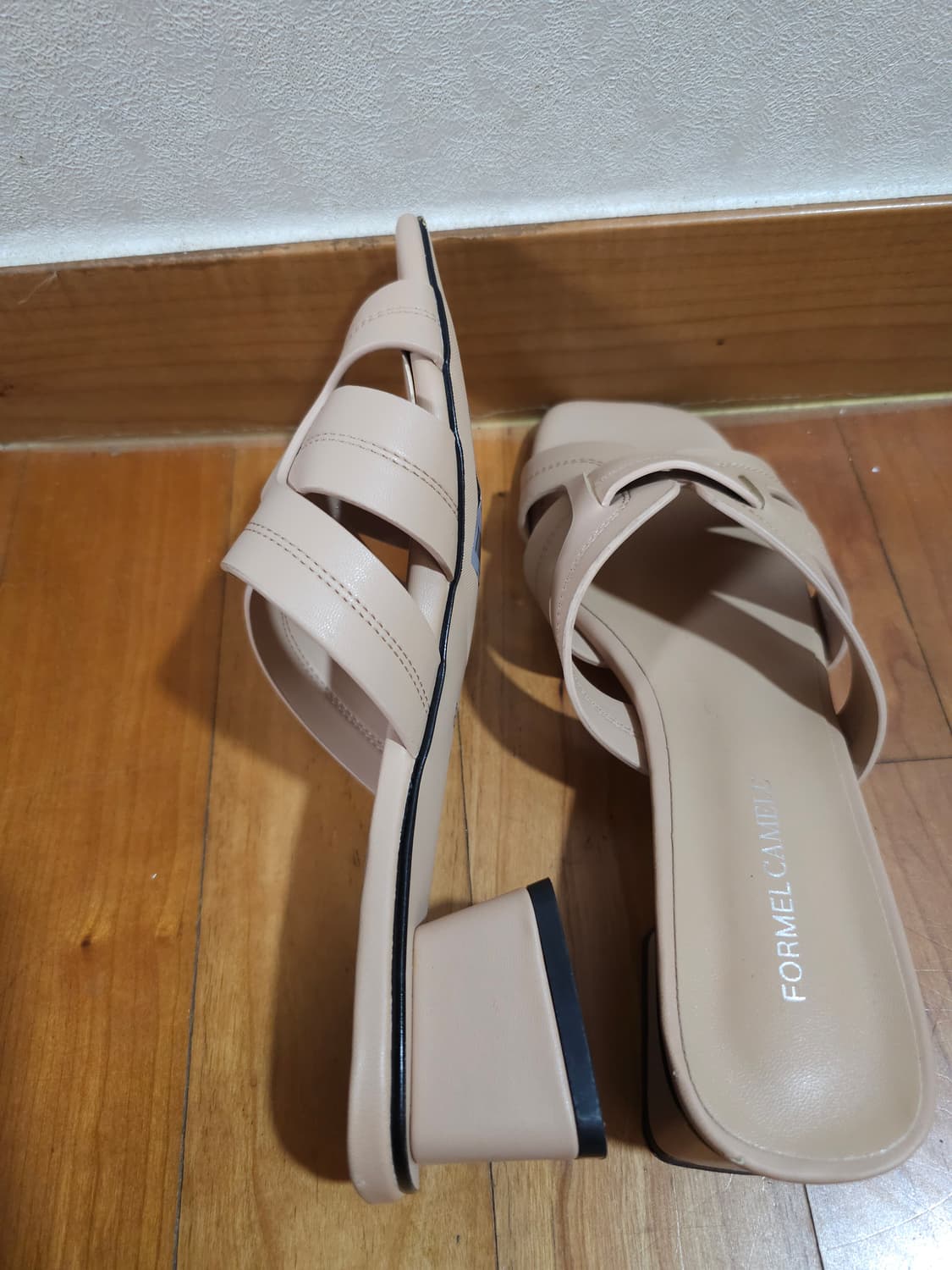 새상품)포멜카멜레 뮬 샌들 베이지 250 상품이미지7