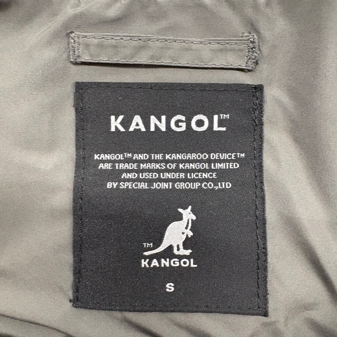 [정품/S] 캉골 퀼팅 패딩조끼 차콜 b14 상품이미지4