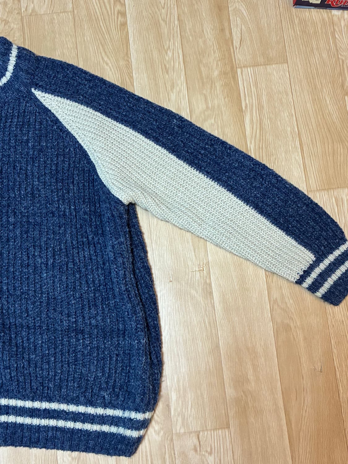 블루 니트 자켓 상품이미지3