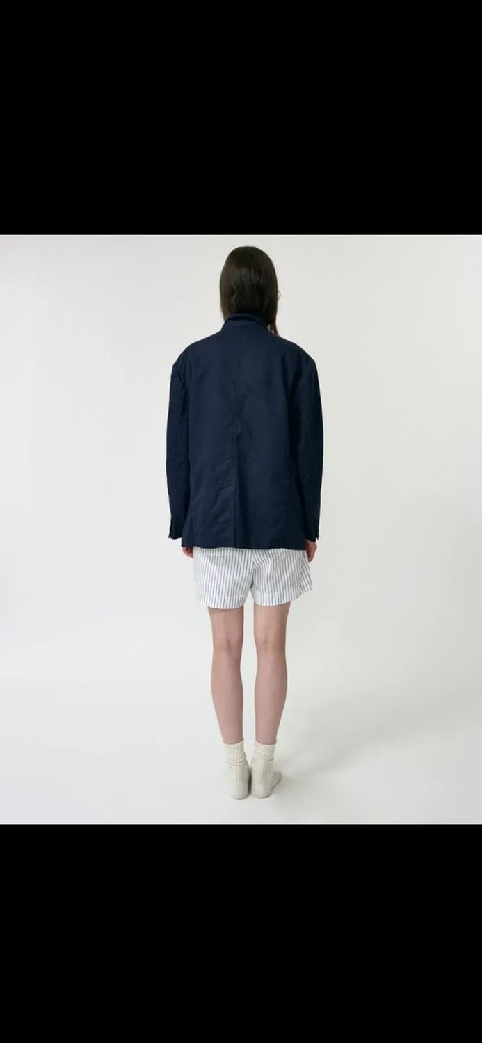 낫띵리튼 Mild oversized linen jacket (Navy) 상품이미지2