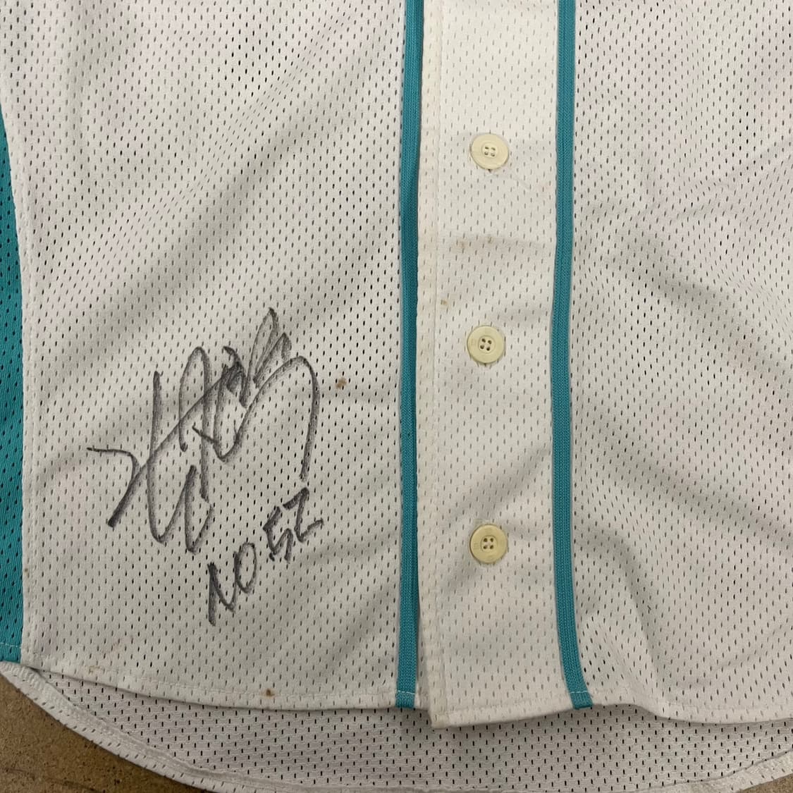 [9] 윌슨 NC 다이노스 야구 싸인 유니폼 화이트 노진혁 b14 상품이미지8