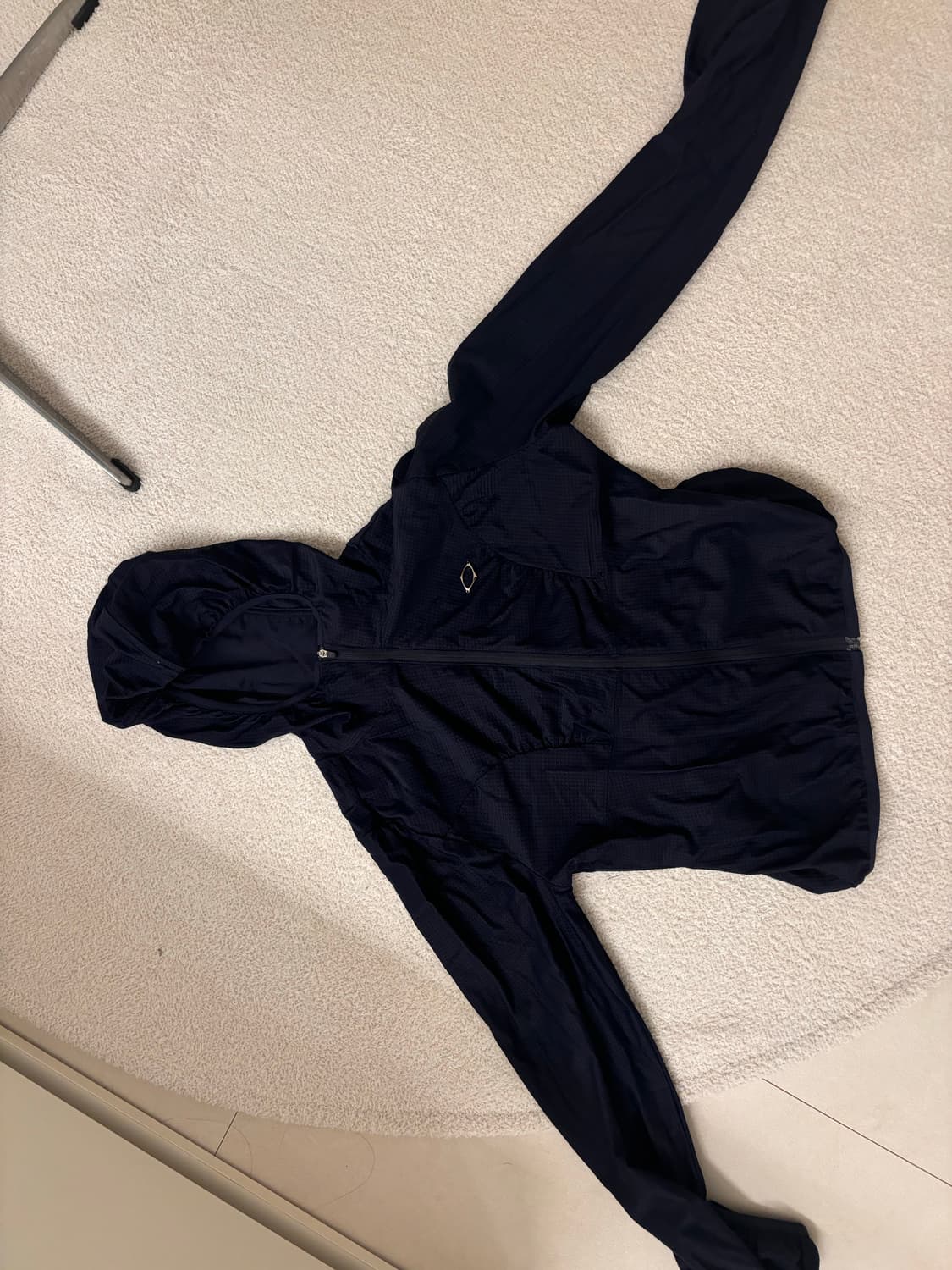 미스치프 후디드 와플집업 네이비 s 상품이미지1