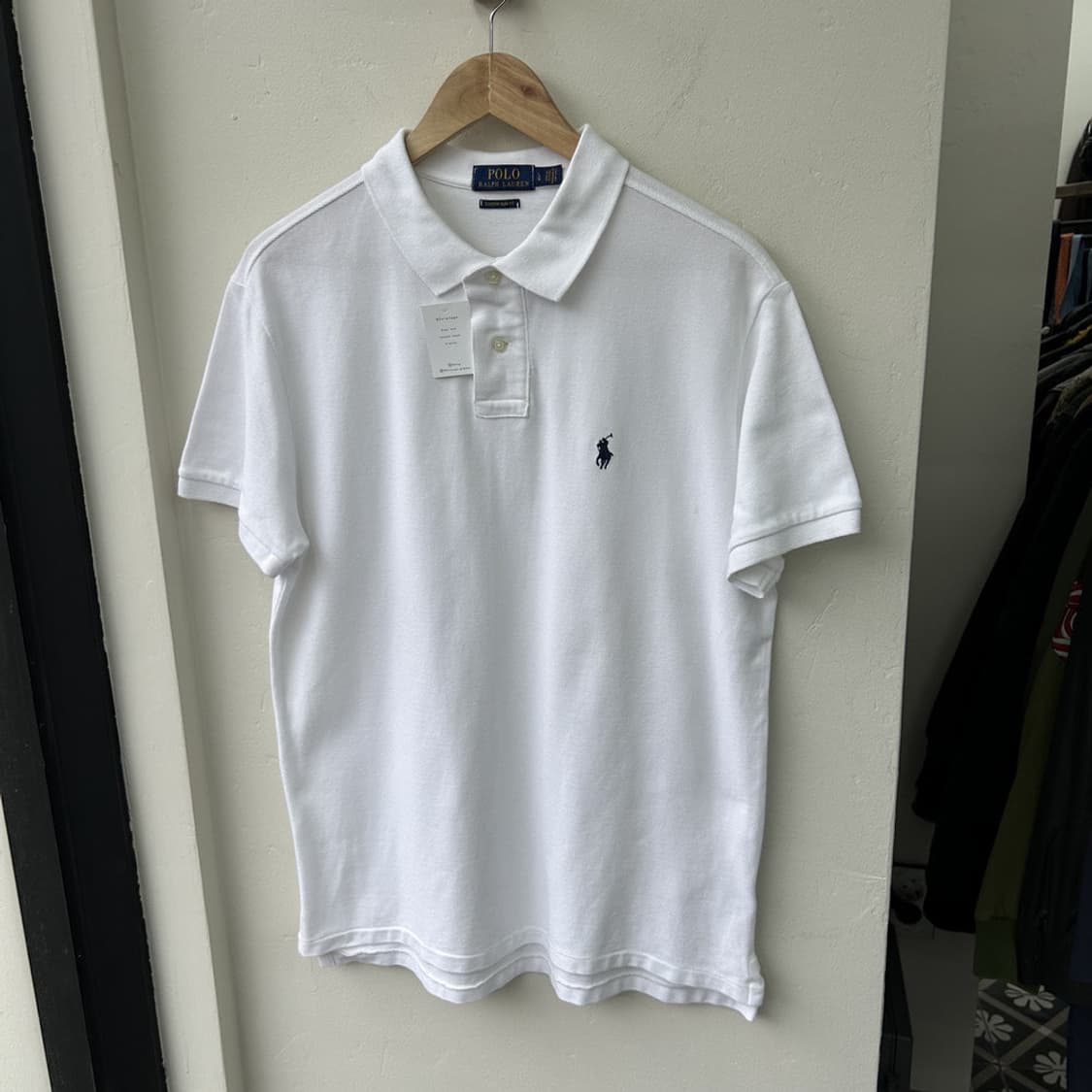 16764 - 폴로 랄프로렌 화이트 반팔 카라티 상품이미지2