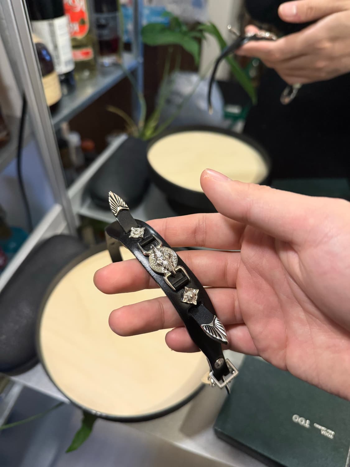 토가 콘초 벨트 뱅글(실버) 상품이미지2