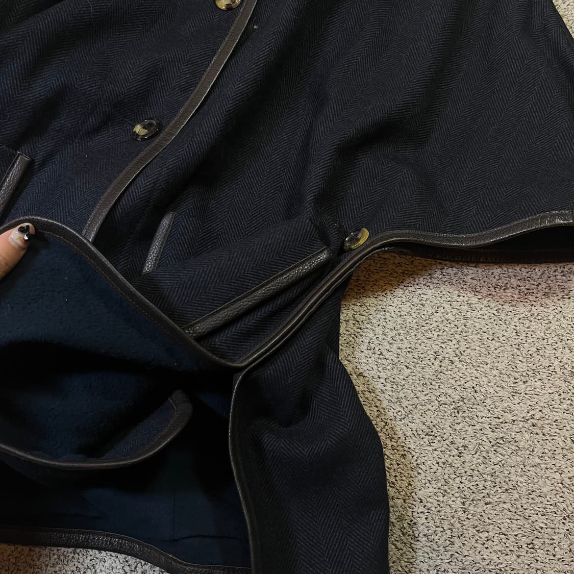A.P.C 아페쎄 울 케이프 자켓 상품이미지3