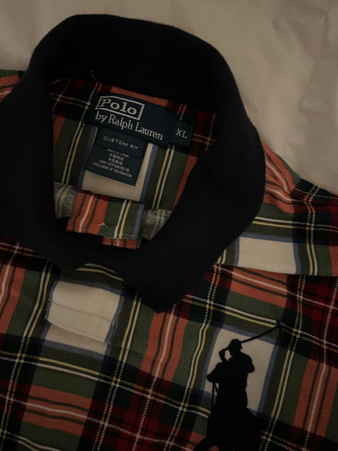 빅 포니 플레이드 폴로 셔츠 상품이미지3