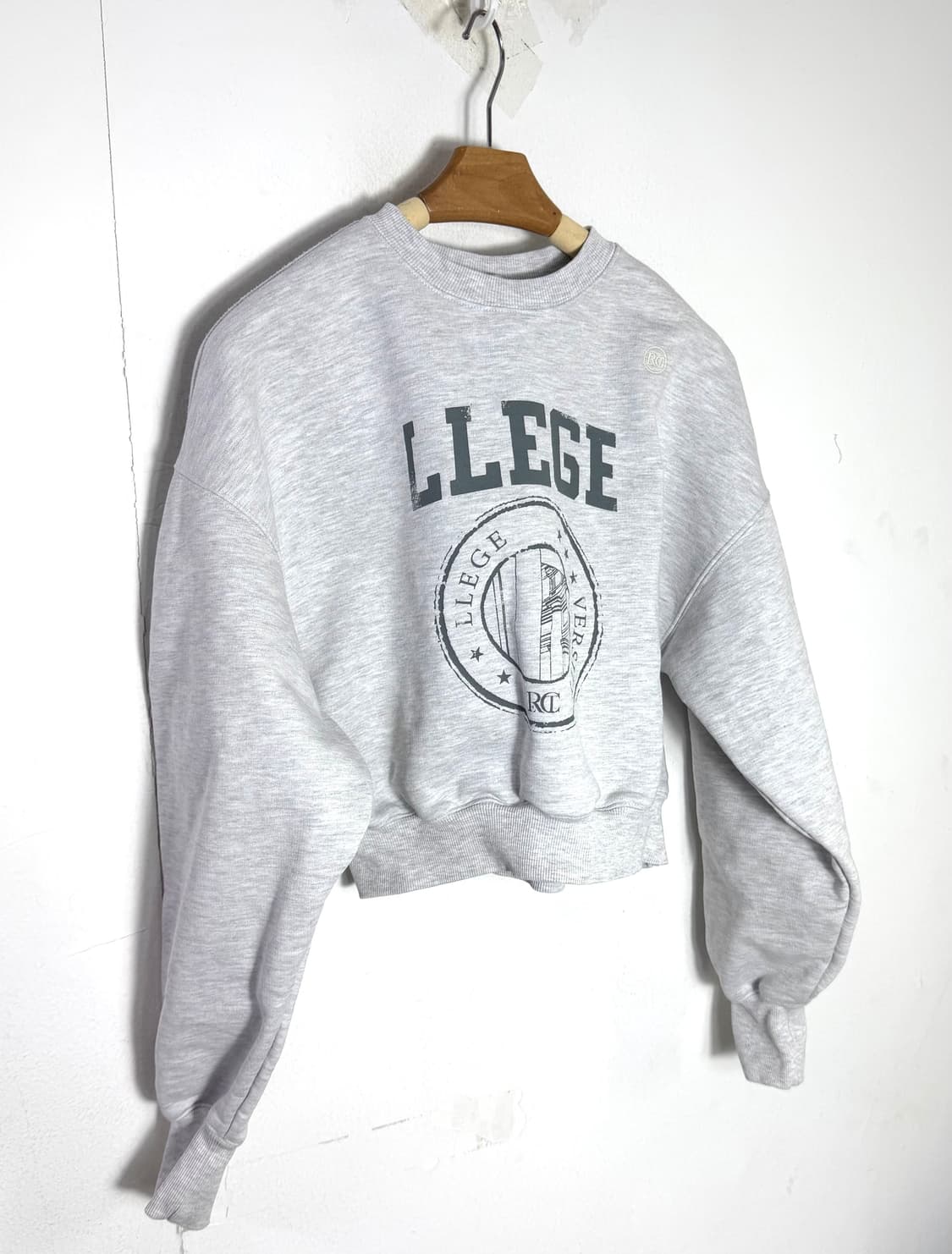 렉토 recto 렉토맨투맨 스웻셔츠 크롭맨투맨 상품이미지1