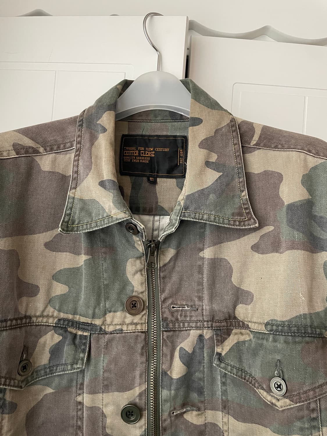 center clease 빈티지 밀리터리 카모플라쥬 자켓 상품이미지2