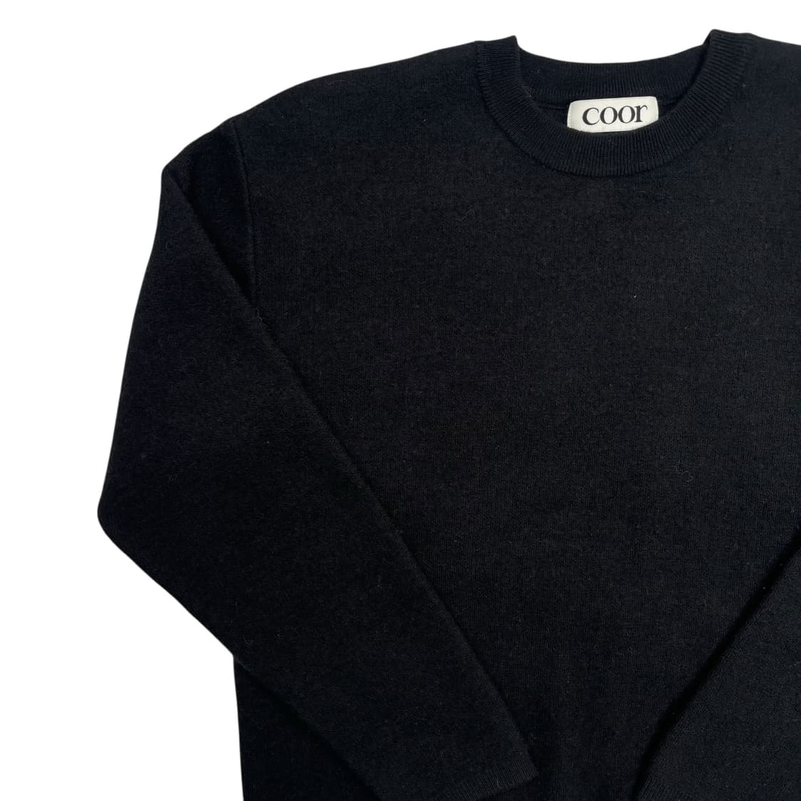 쿠어 블랙 울 니트 L 상품이미지2