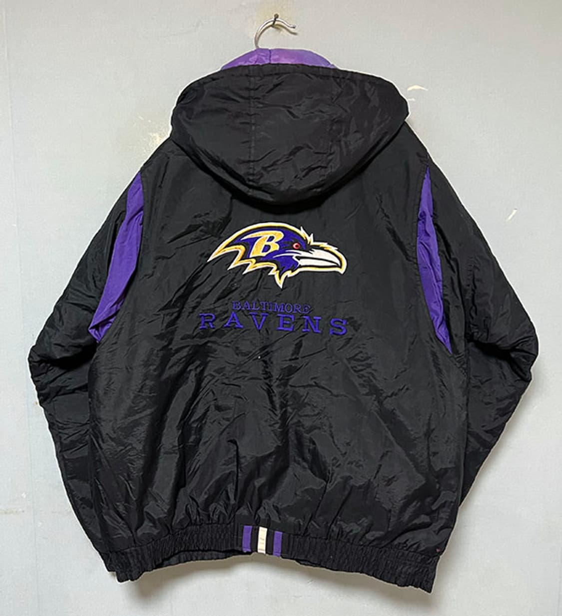 스타터 NFL 볼티모어 레이븐스 남자 누빔점퍼 L 100  상품이미지2