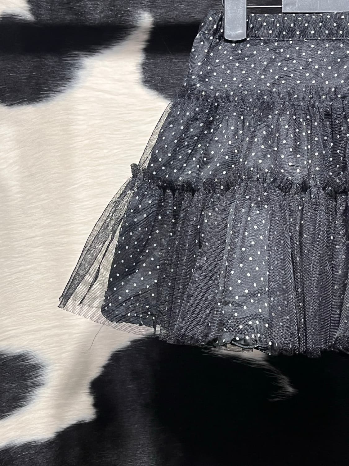 도트 프릴 스커트 상품이미지2