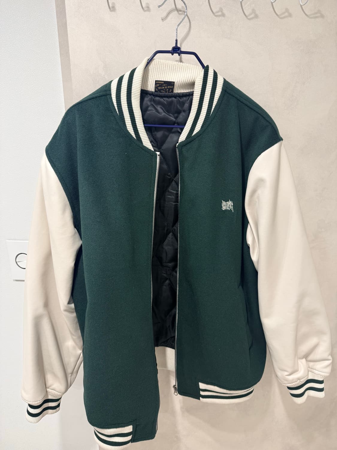 브라운브레스 야구점퍼판매 상품이미지1