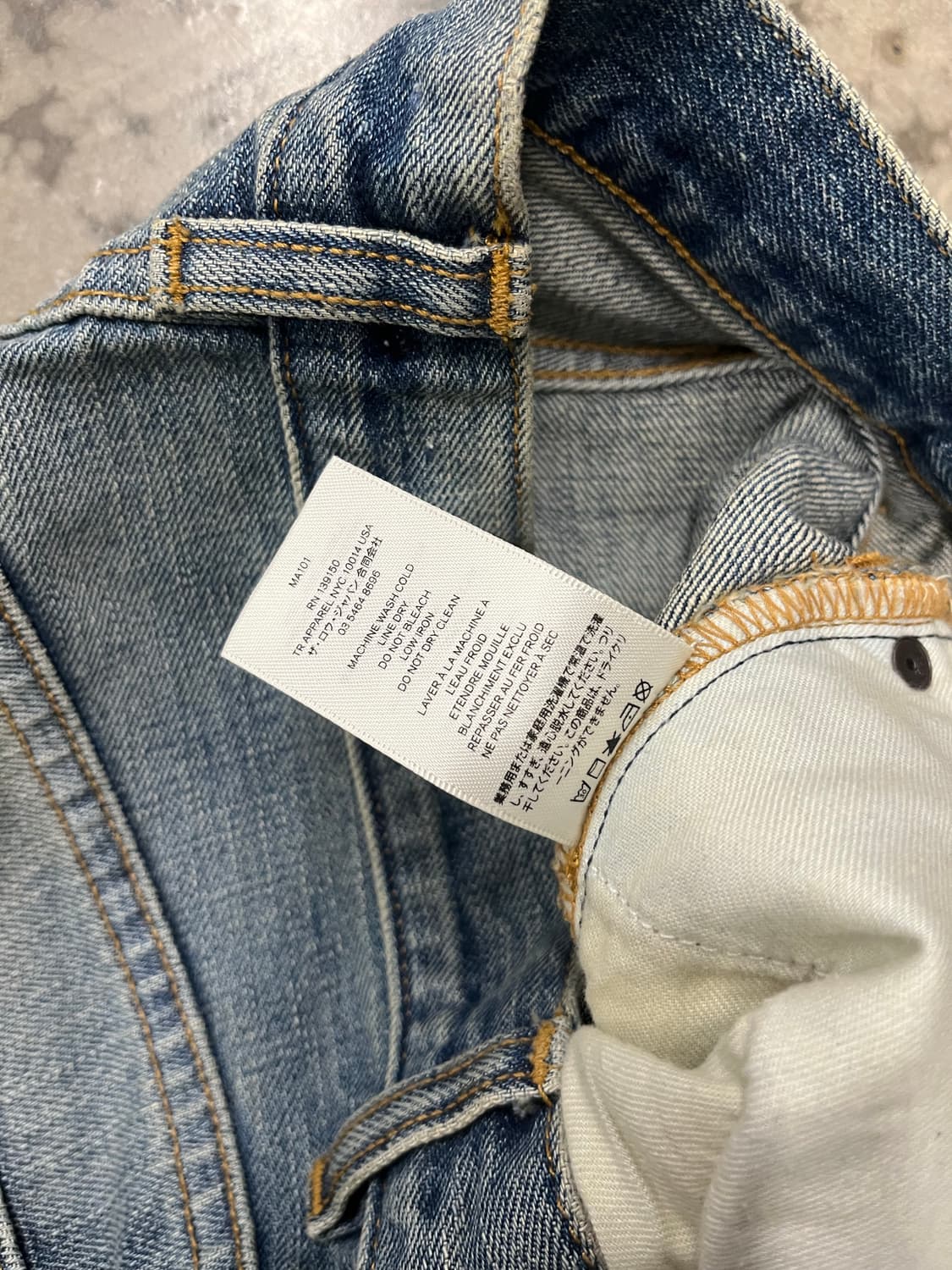 더로우 스트레이트 진 28 상품이미지8