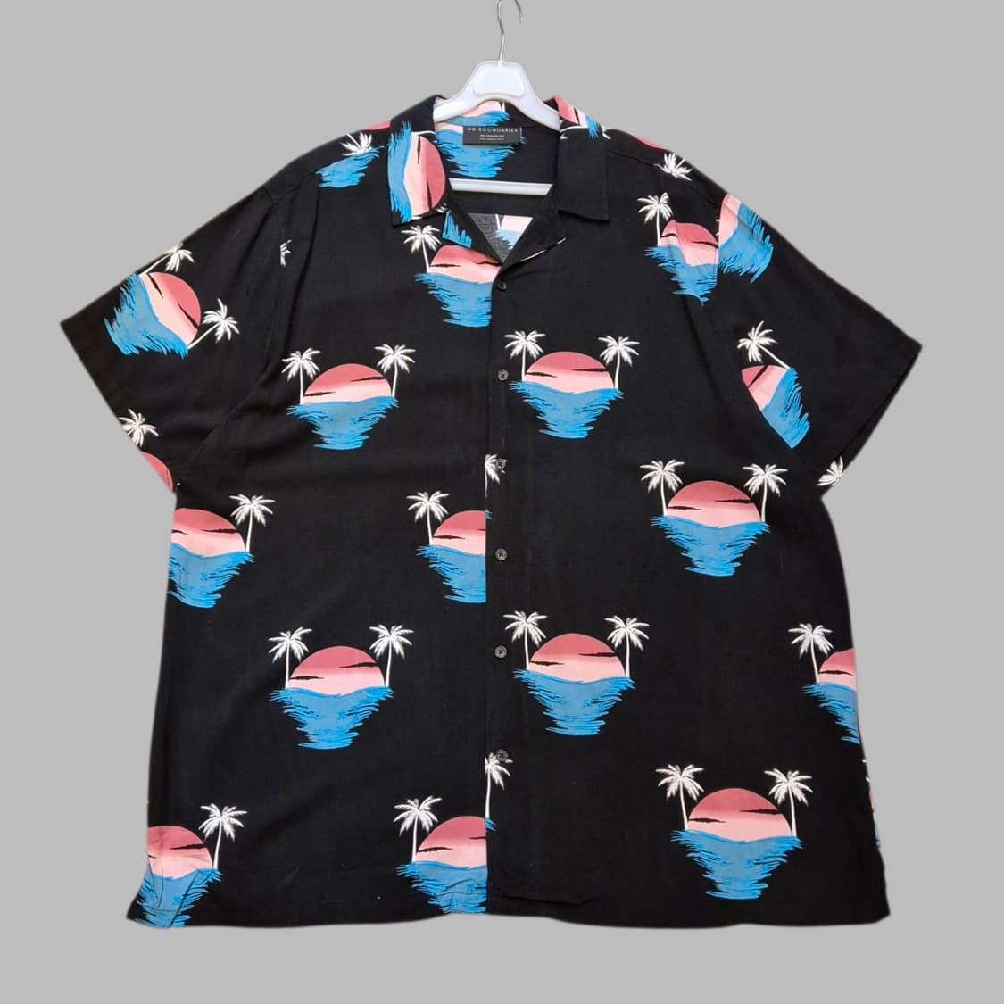 (2XL)USA 하와이안 반팔셔츠  상품이미지1