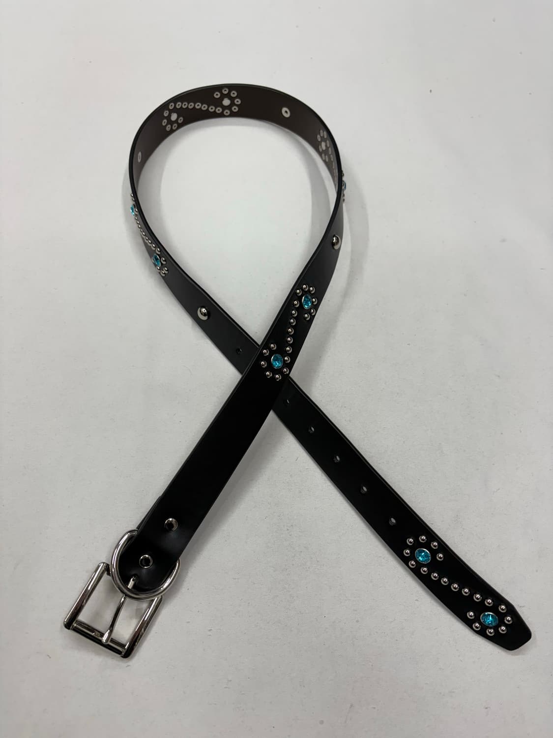 감마갤러리 웨스턴 블루비즈 스터드 벨트 상품이미지2