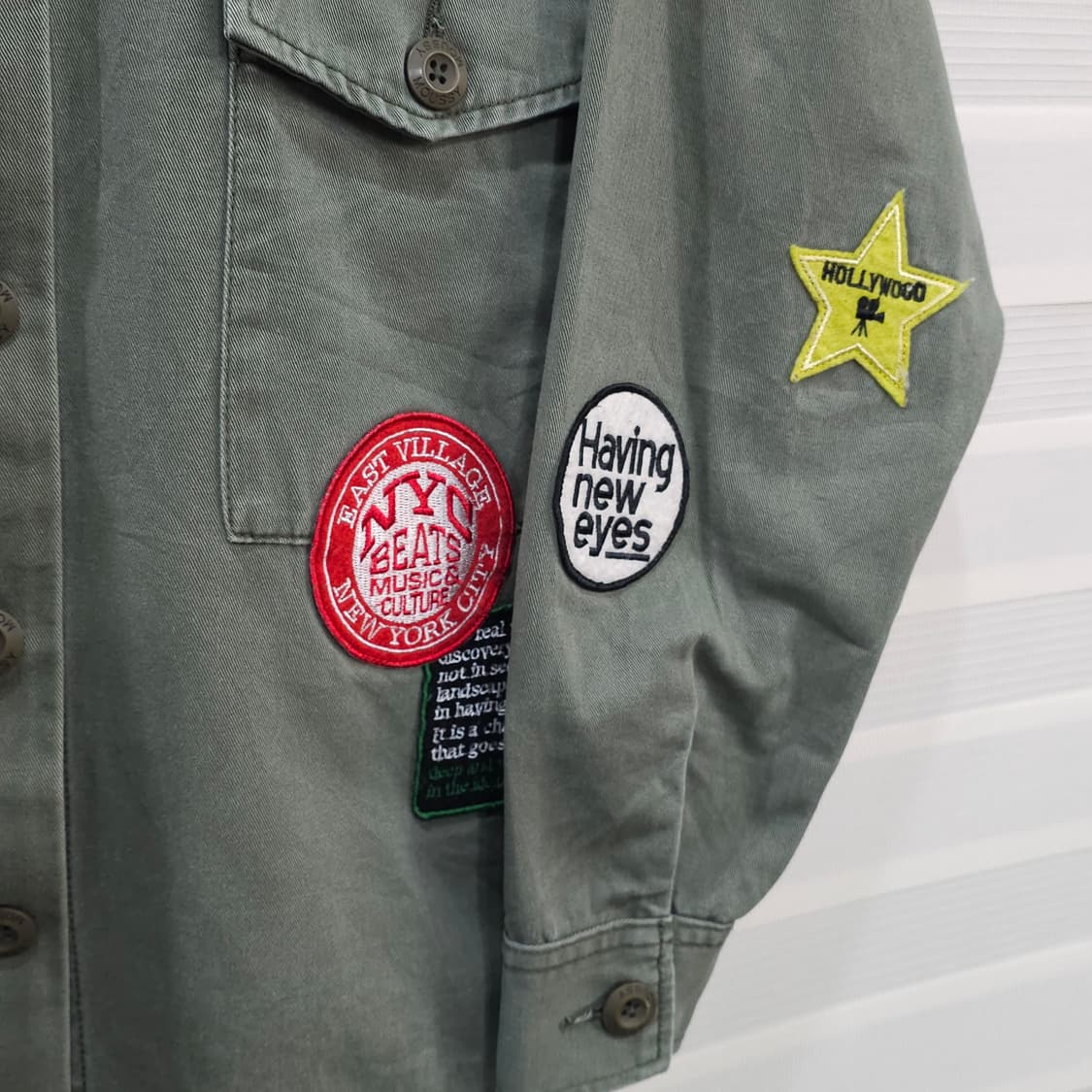 MOUSSY 패치디테일 밀리터리 셔츠 자켓- 우먼프리 상품이미지4