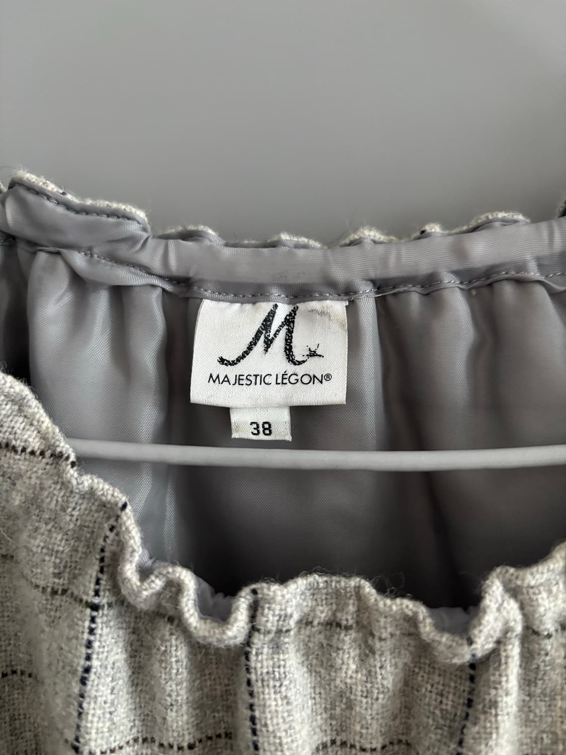 MAJESTIC LÉGON 체크 원피스 상품이미지3