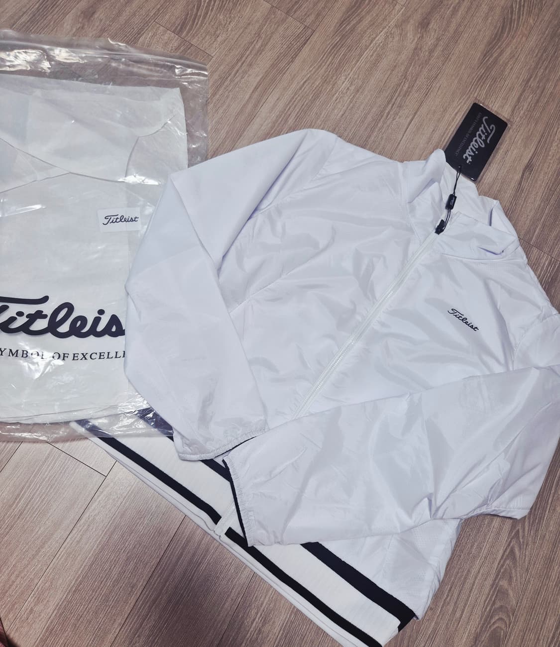 새상품)타이틀리스트바람막이 타이틀골프점퍼 상품이미지1