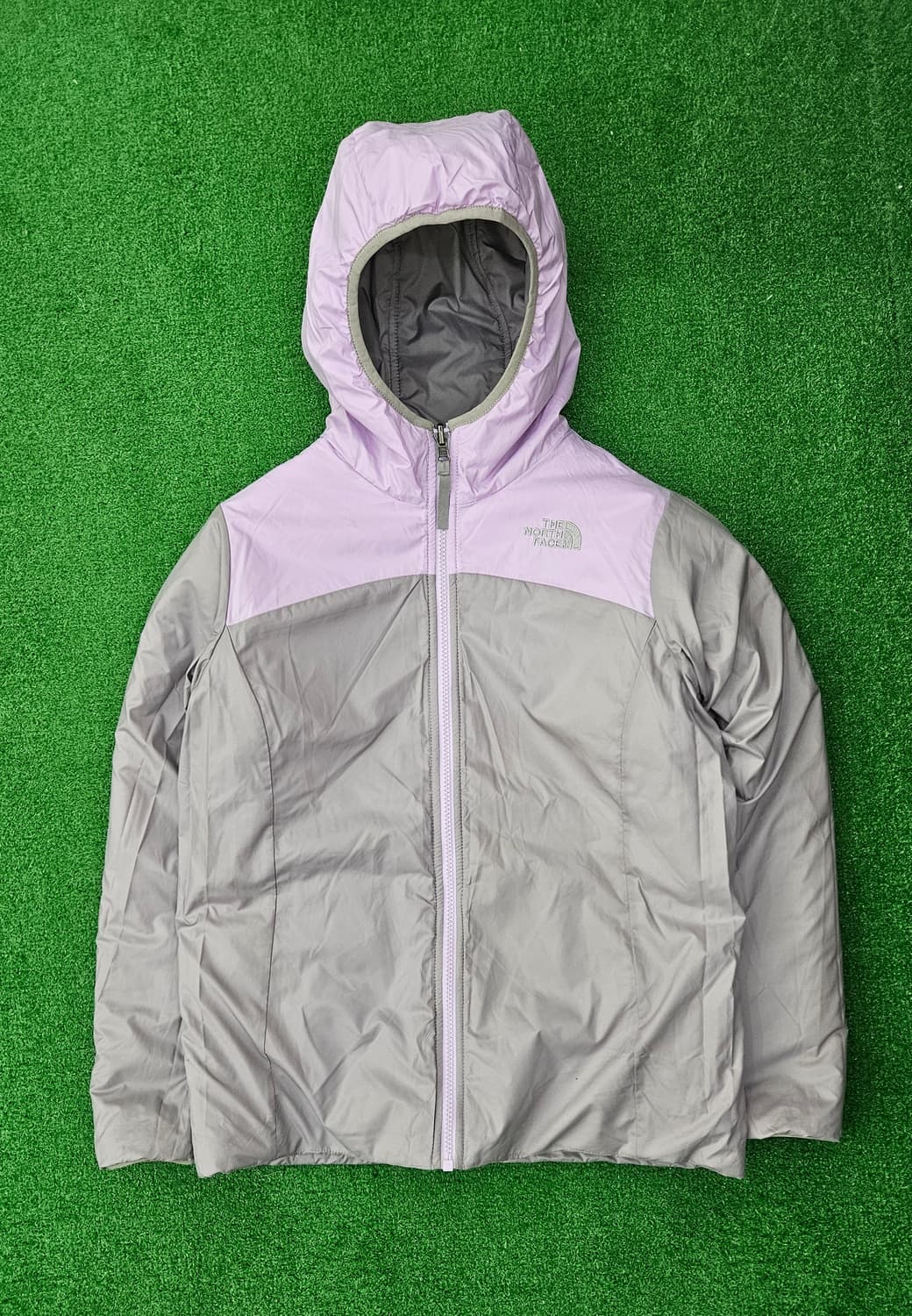 노스페이스 리버시블 후드 집업 연보라 상품이미지4