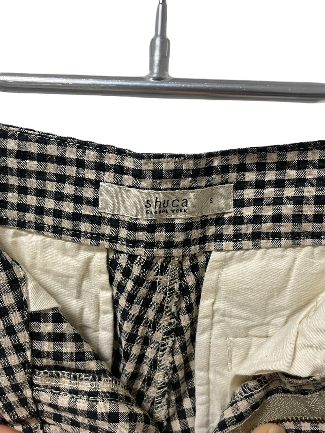 Gingham Capri Pants 상품이미지7