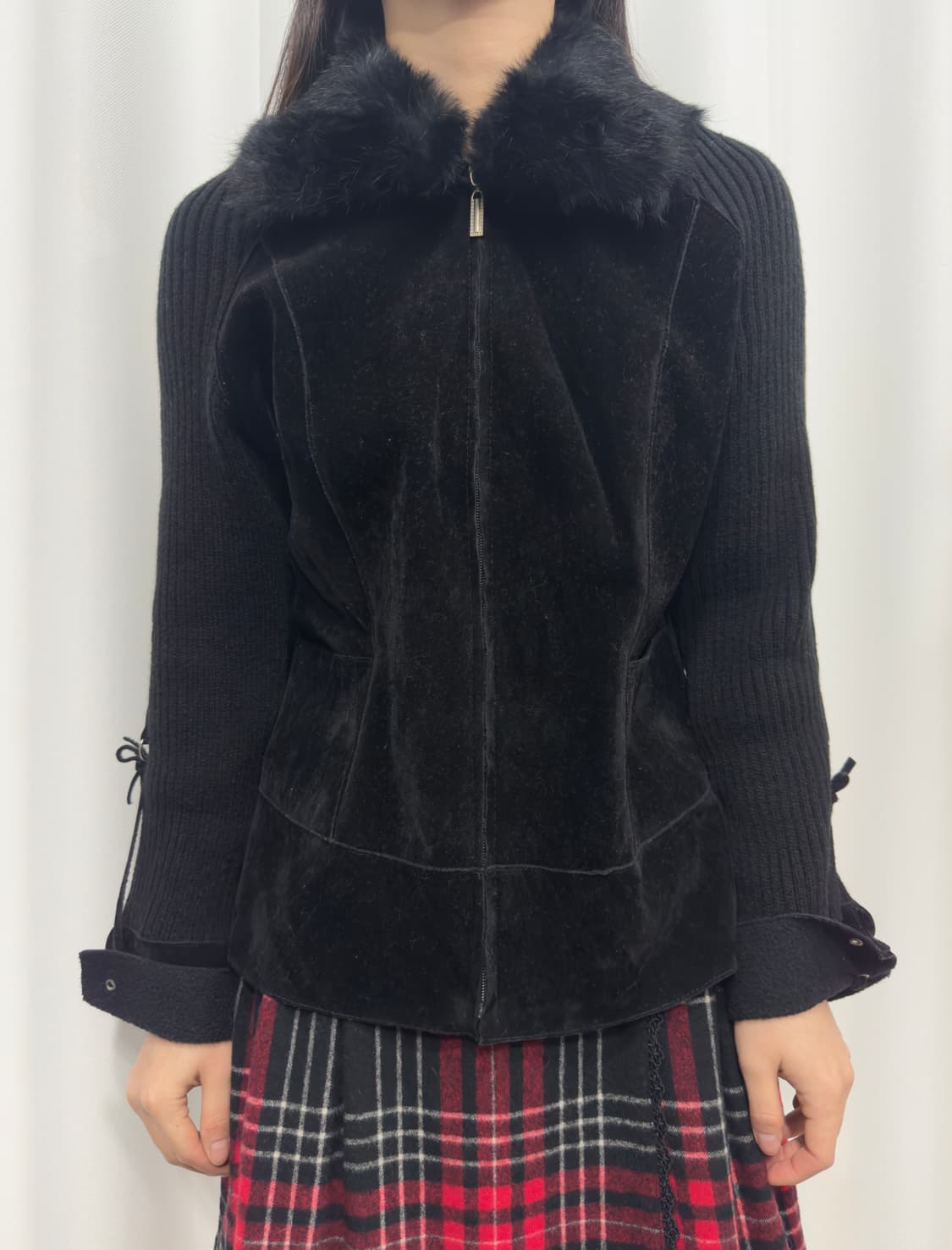 fur design jacket 상품이미지1