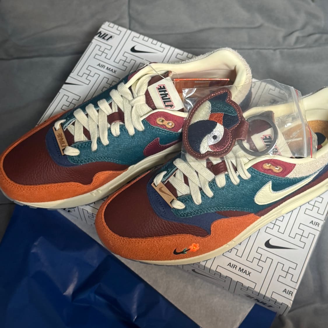 나이키 x 카시나 에어맥스 1 SP 원앙 오렌지 상품이미지2