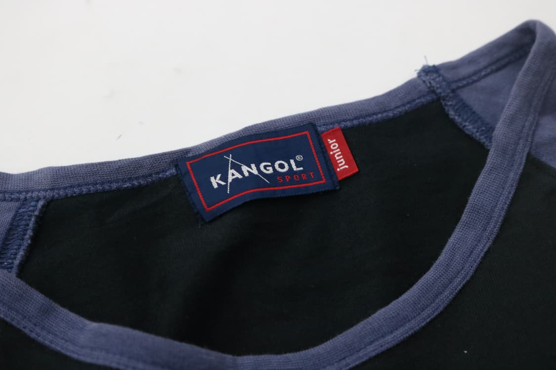 Kangol Sport 캉골스포츠 빈티지 래글런 블록 롱슬리브 티셔츠 상품이미지4