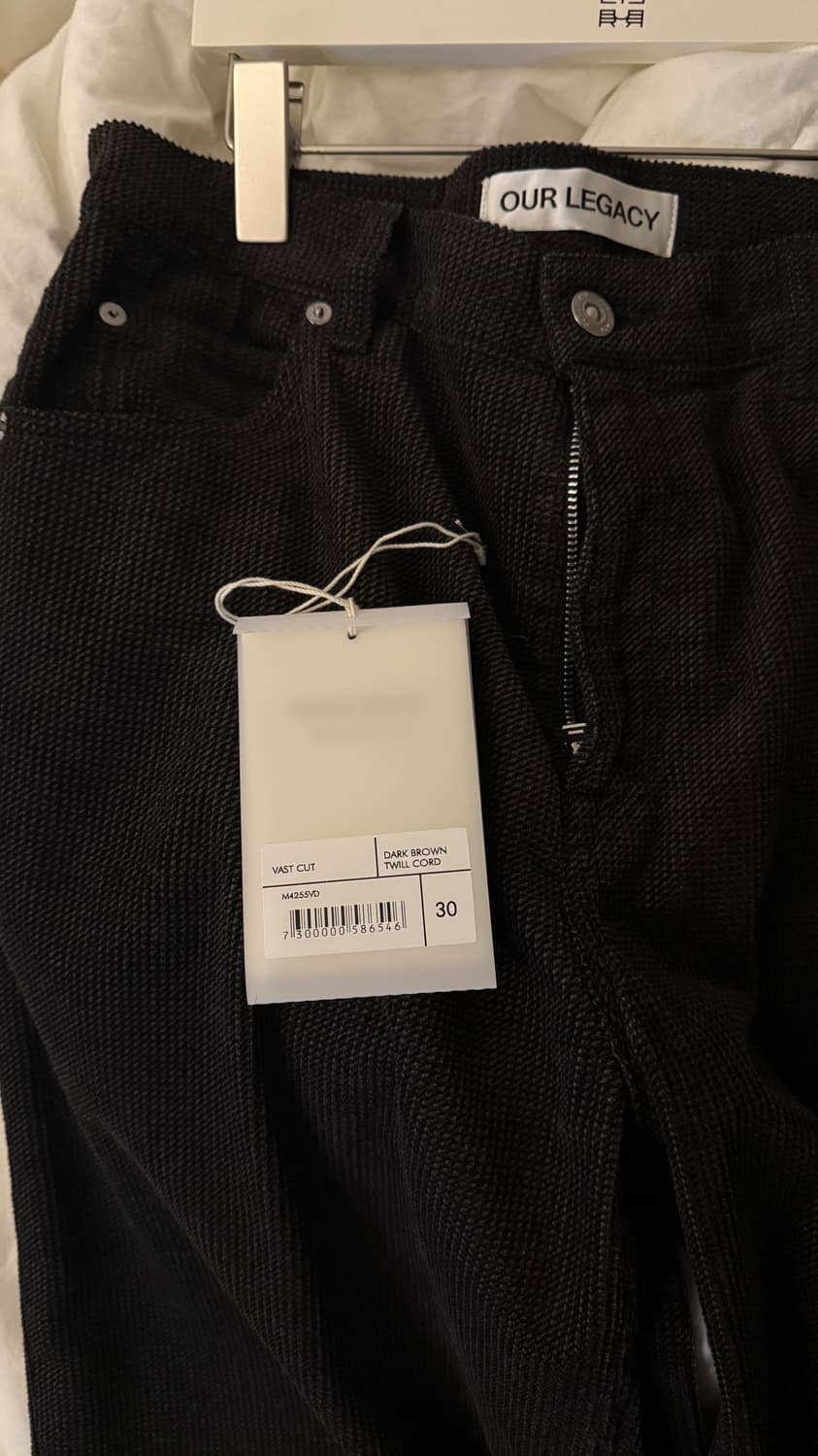 25fw 아워레가시 바스트컷 다크브라운 30 상품이미지2