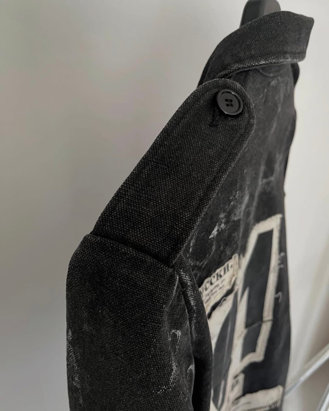 HN+DIE by h.NAOTO Damaged Paint Jacket 상품이미지8