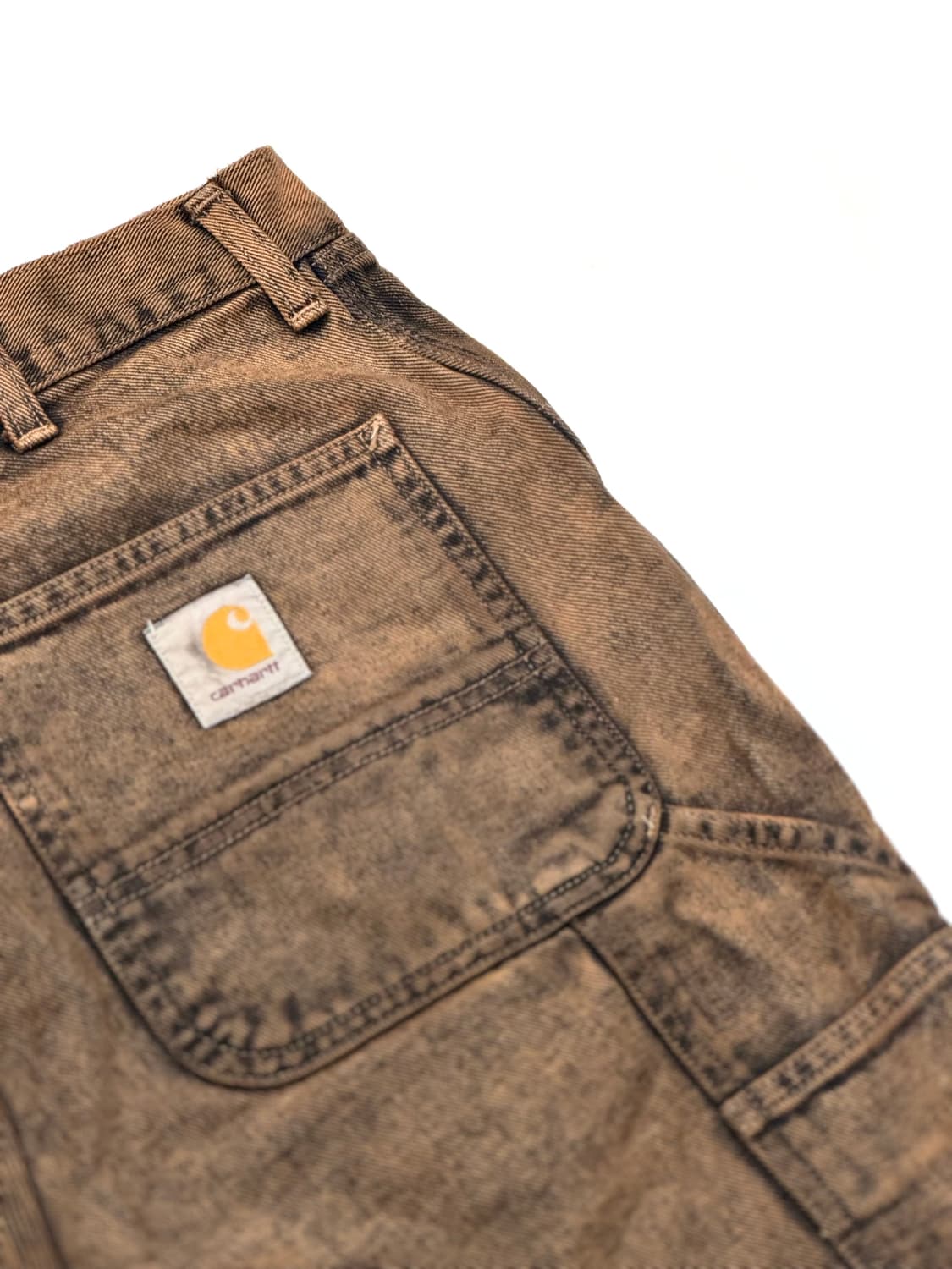 Carhartt wip 칼하트 WIP 싱글니 카펜터 팬츠 데님쇼츠 상품이미지6