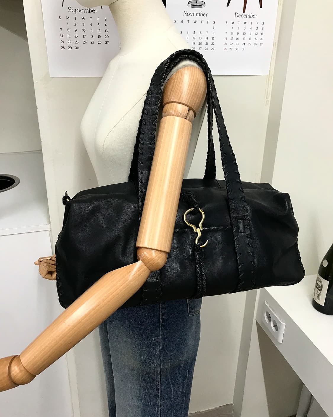 랄프로렌 레더 보스턴 숄더백 가방 상품이미지10
