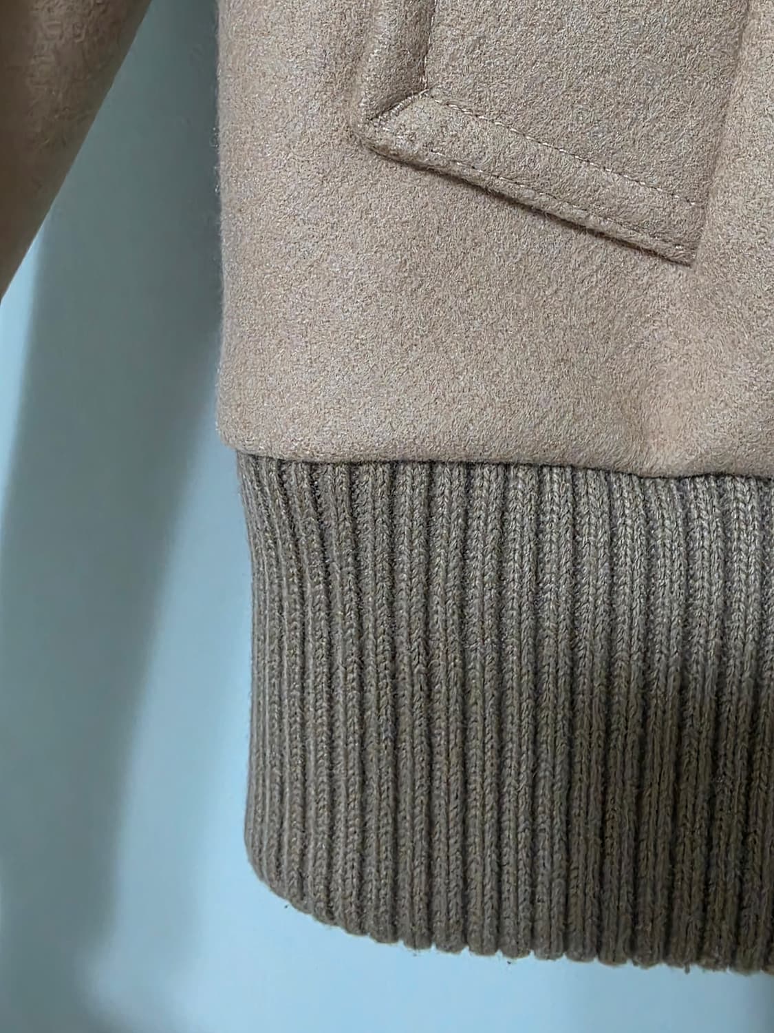 토니웩 Italian Wool Short Bomber Jacket [M] 상품이미지5