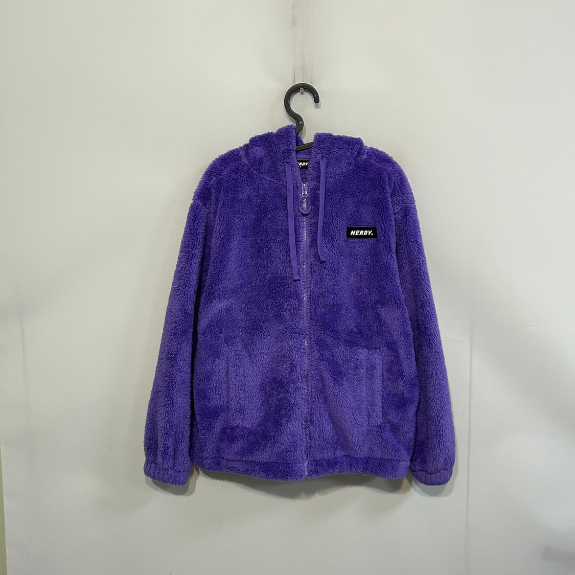 널디 후리스 자켓 후드 집업 S 상품이미지1