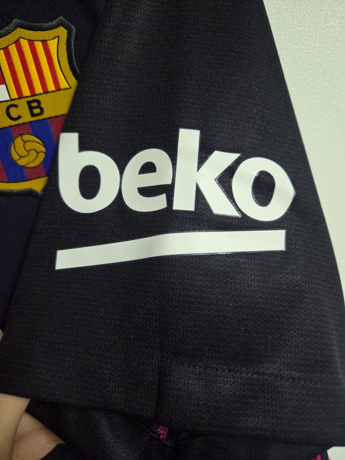 올오피셜 나이키 바르셀로나 16 17 수아레스 어웨이 유니폼 택채 상품이미지8