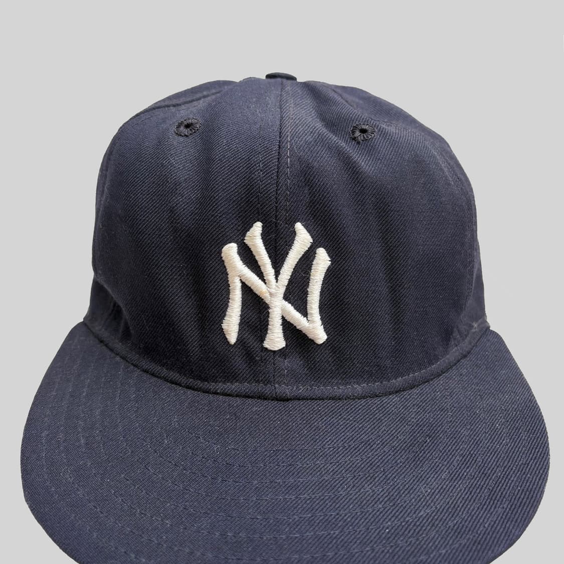 빈티지 8-90s 뉴에라 뉴욕양키스 모자 59fifty 다크네이비 상품이미지1