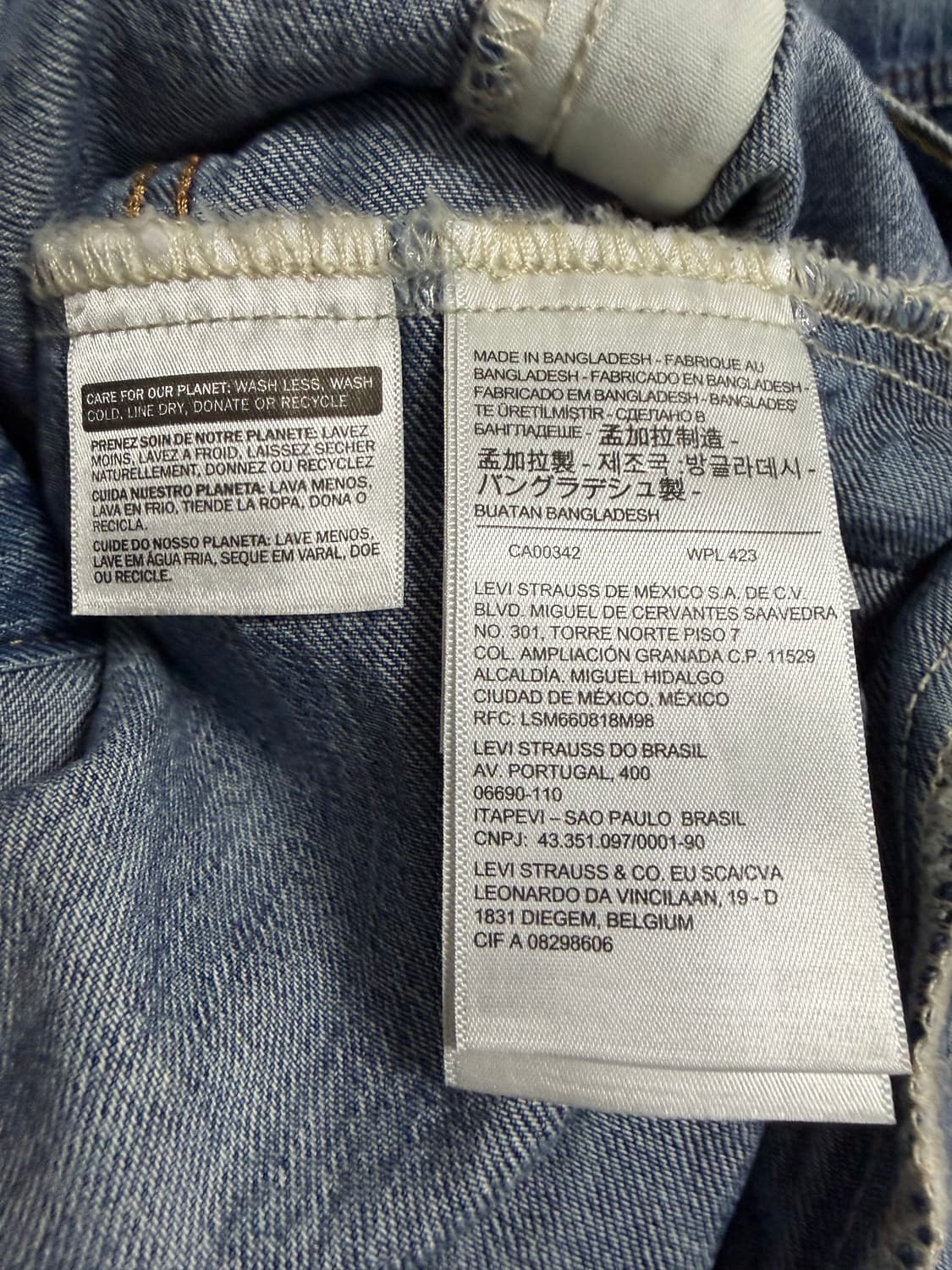 리바이스 프리미엄 데님 트러커 자켓 상품이미지5