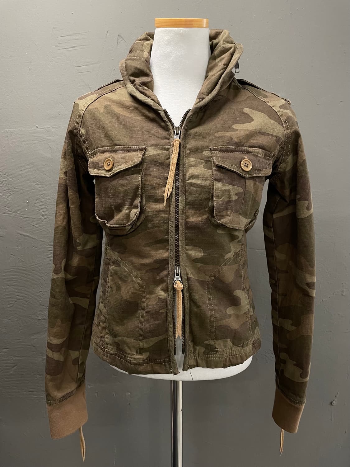 밀리터리 투웨이 자켓 상품이미지1