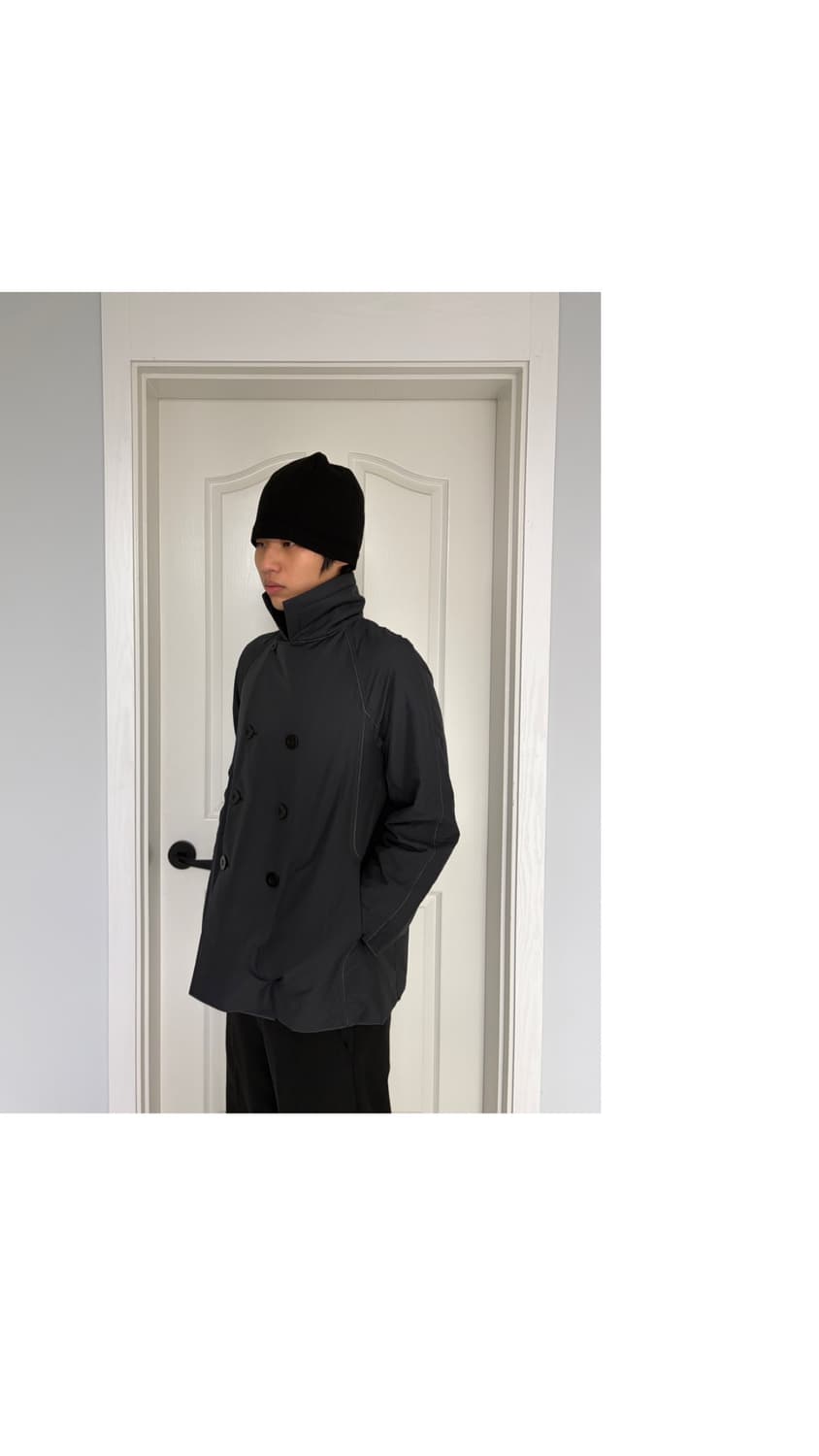 Pleats Please seam-sealing double coat 상품이미지1