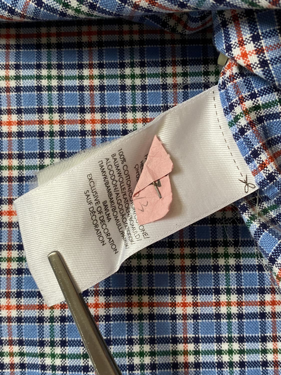 폴로 랄프로렌 체크 셔츠 (Man XL) AB0662 상품이미지8