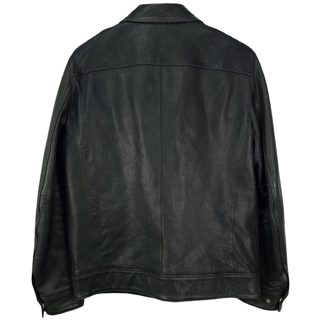 [빈티지] 리얼 고트 스킨 염소가죽 싱글 라이더 레더 자켓 M17025 상품이미지3