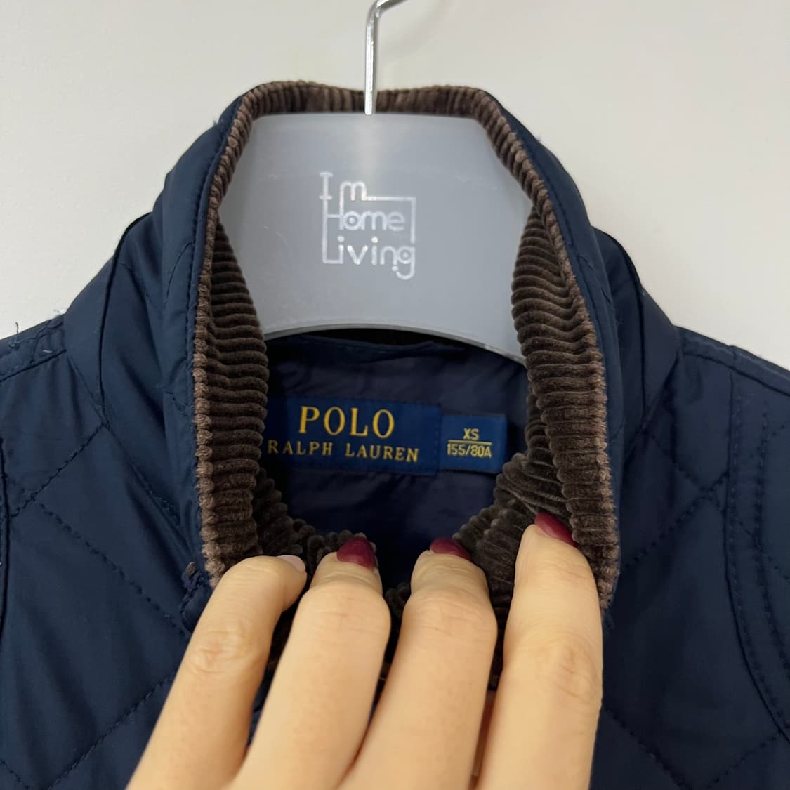 폴로 랄프로렌 넥 벨티드 네이비 퀄팅 자켓 상품이미지7