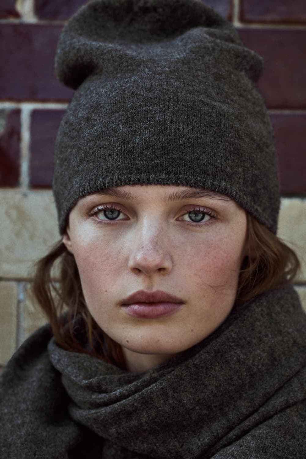 자라 비니 챠콜 새상품 상품이미지3