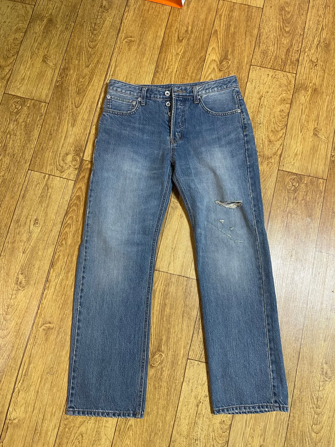 강정석 데님 팬츠 Type 3 워싱 진 상품이미지4