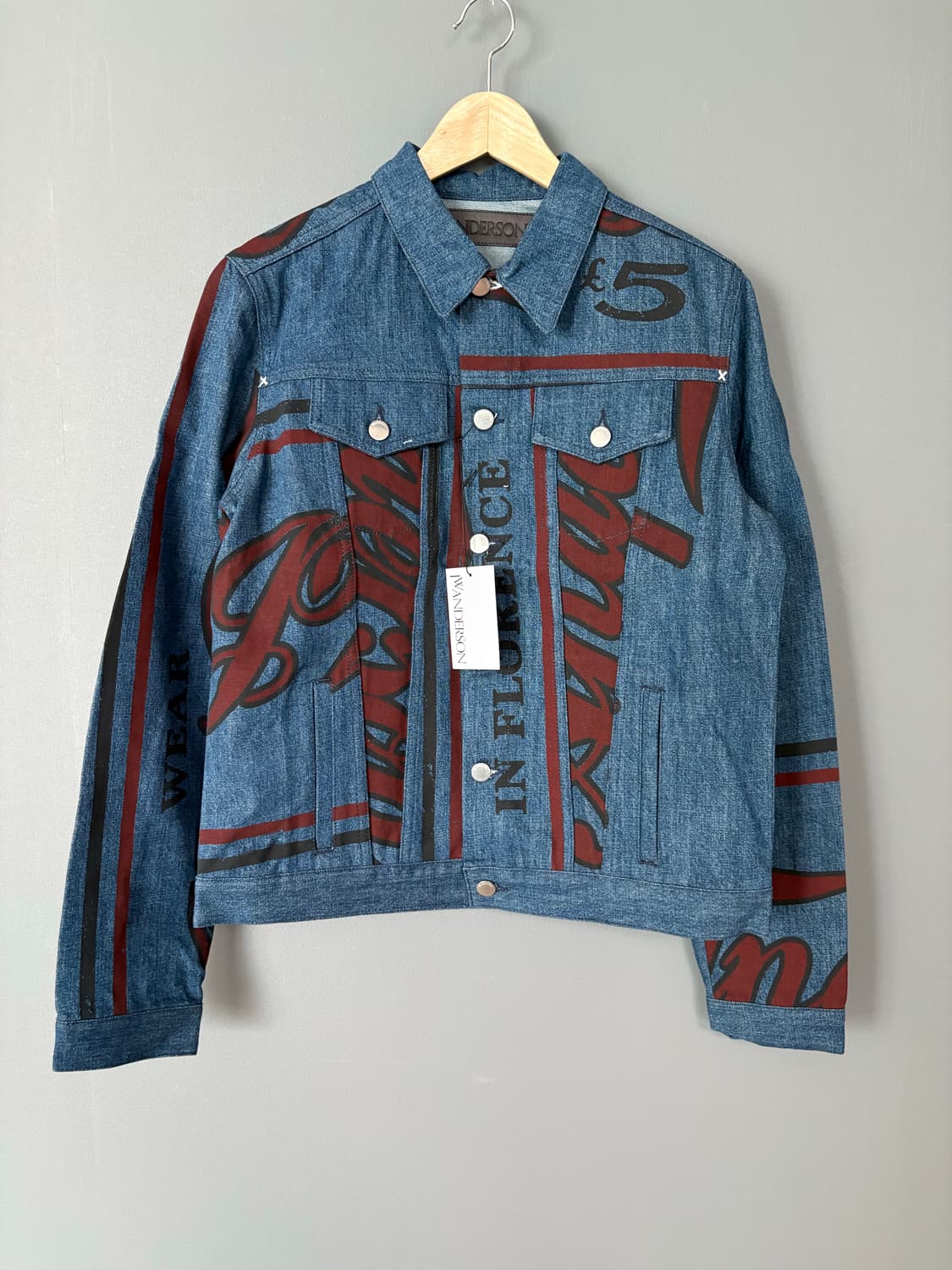 JW 앤더슨 컬렉션피스 데님 자켓 상품이미지1