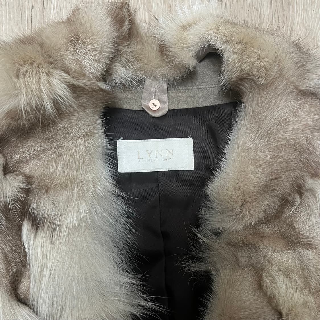 케네스린 여성 폭스퍼 코트 55-66 상품이미지2