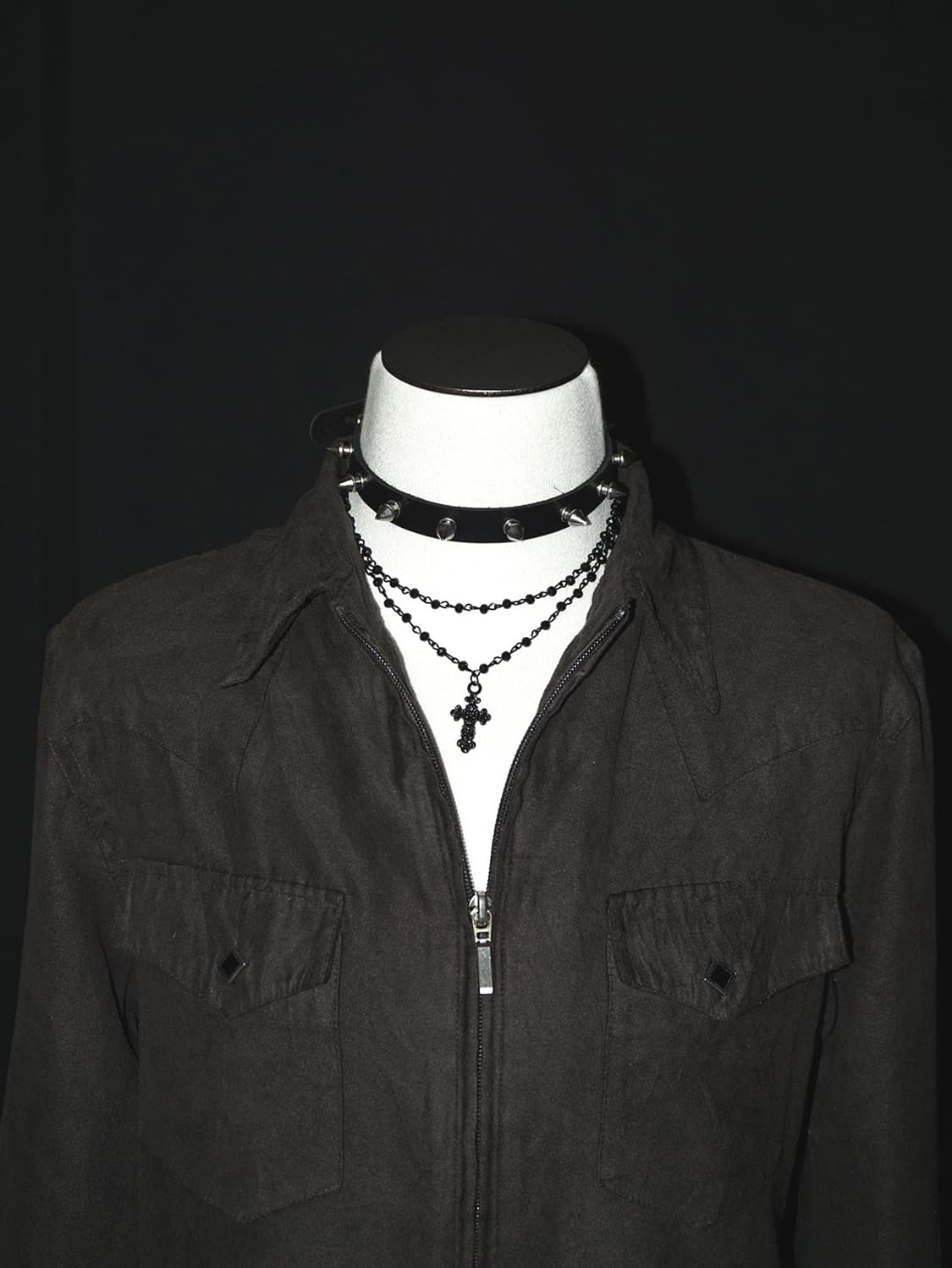 (commontage) rock chic suede jacket  상품이미지3