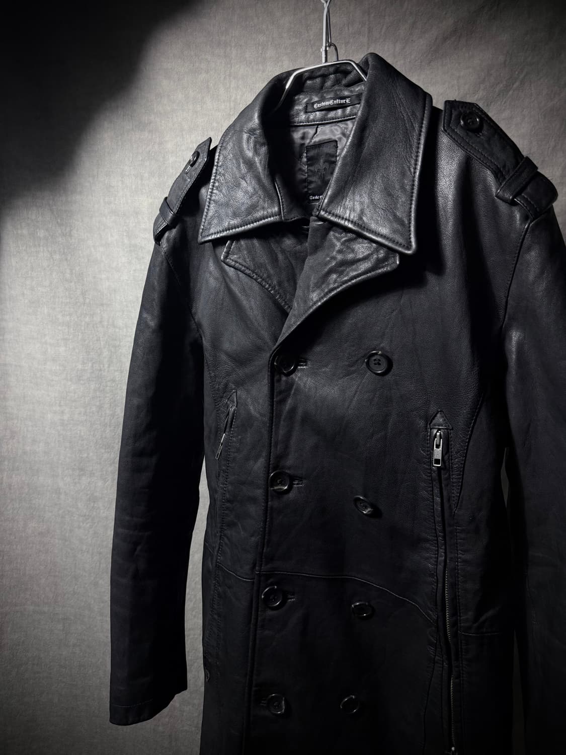 Custom Culture Goat Leather Coat 상품이미지3