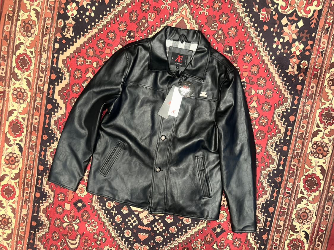 ( L-XL ) 가죽코트 가죽셔츠 가죽남방 레더자켓 가죽카코트 상품이미지6