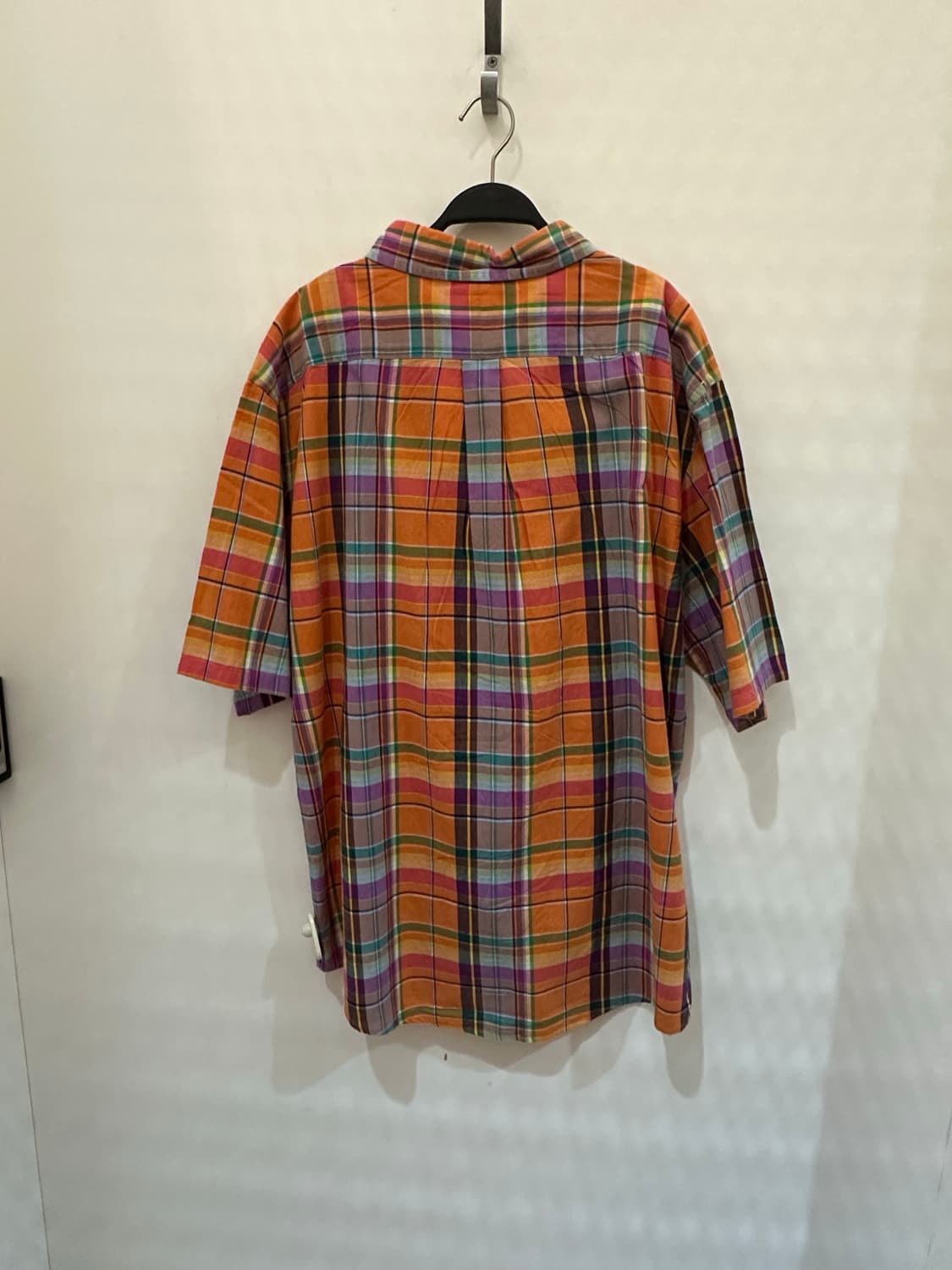 POLO 폴로 오렌지 체크반팔셔츠🍊 상품이미지4