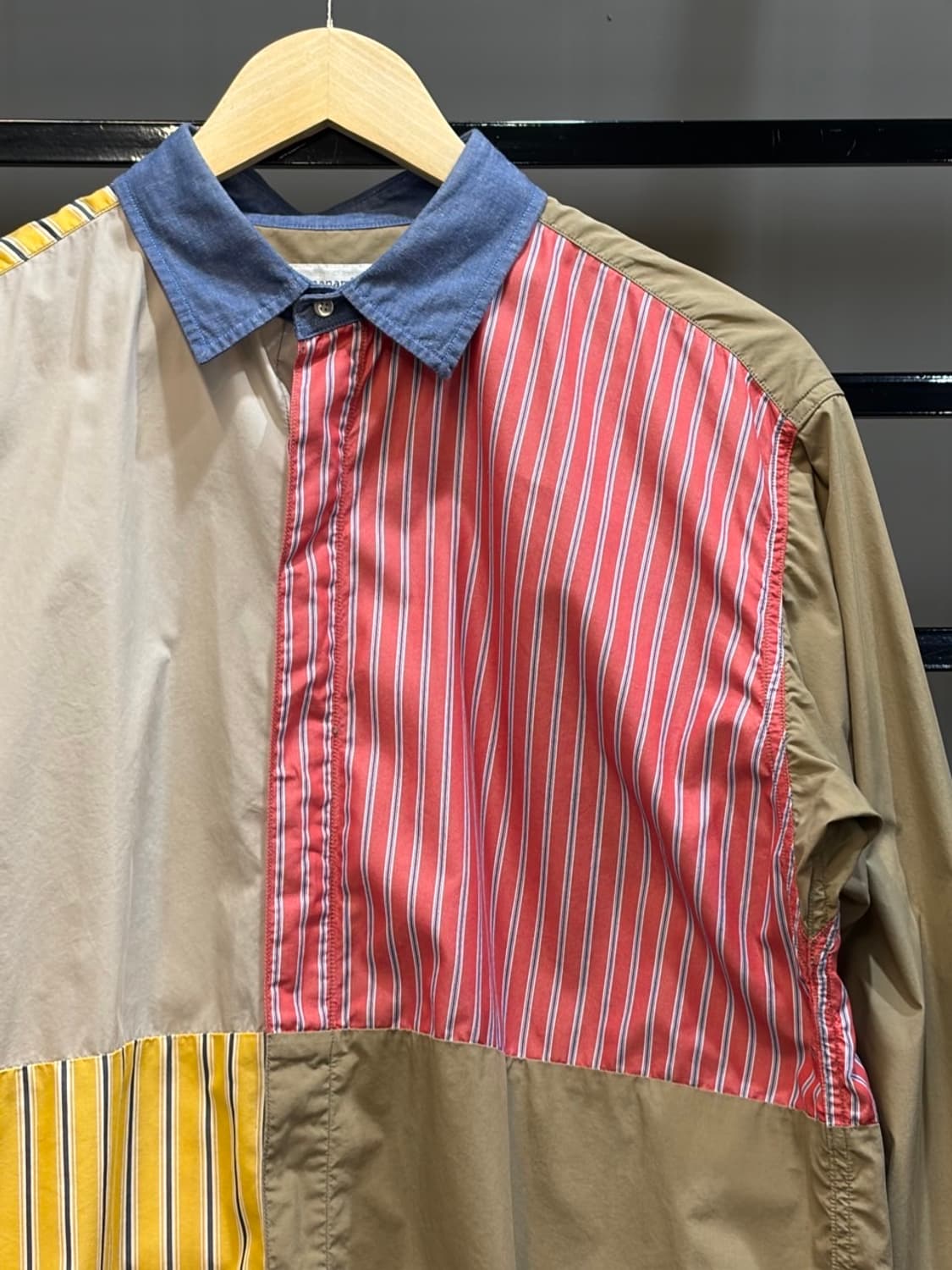 (S) 나나미카 멀티컬러 윈드셔츠 12.9 상품이미지3